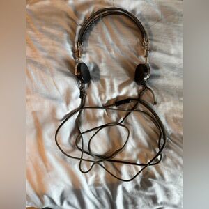 Black On-Ear telegraph/Radio headset